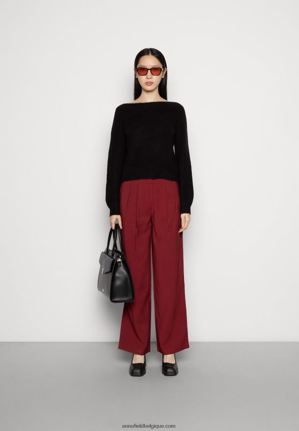 femmes pull noir Anna FieldNHH26B834