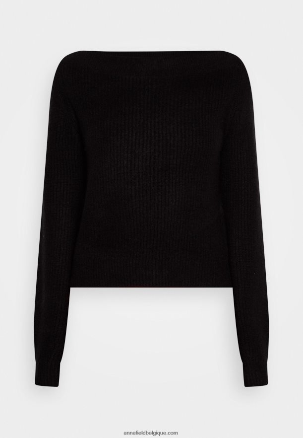 femmes pull noir Anna FieldNHH26B834