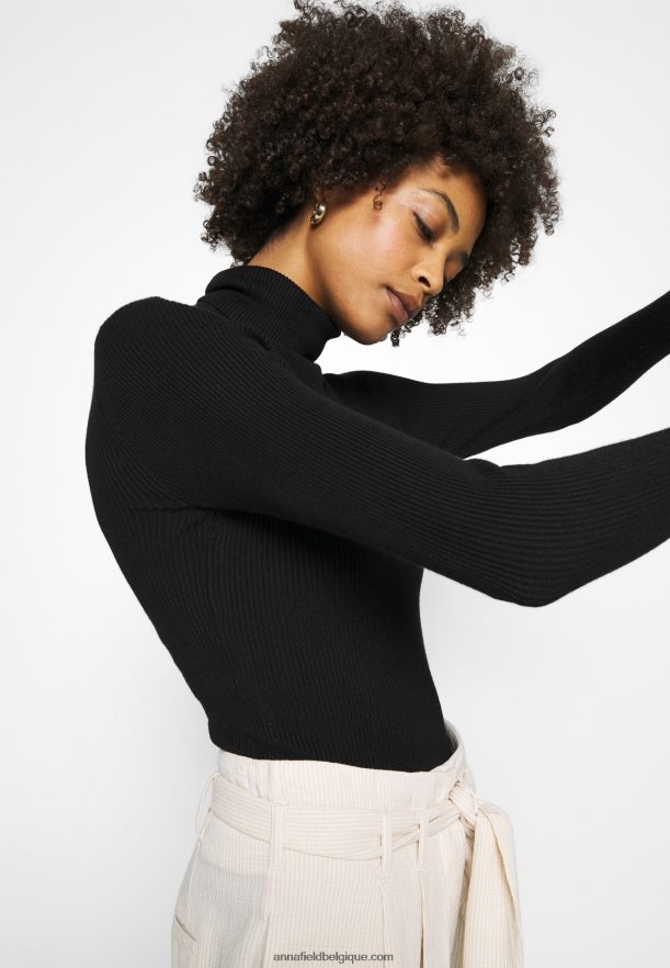 femmes pull noir Anna FieldNHH26B835
