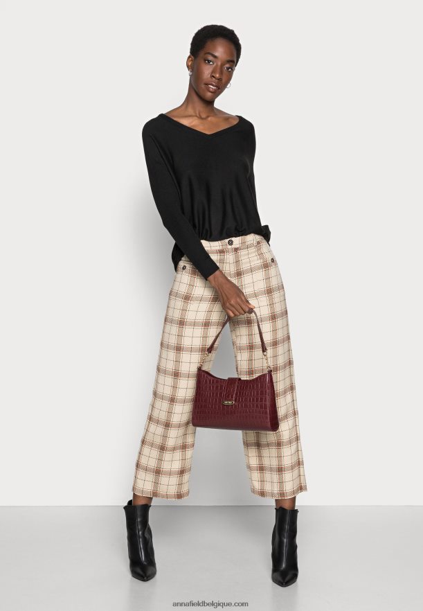 femmes pull noir Anna FieldNHH26B847