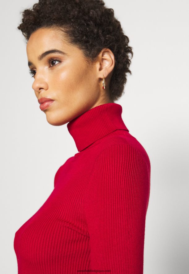 femmes pull rouge Anna FieldNHH26B838