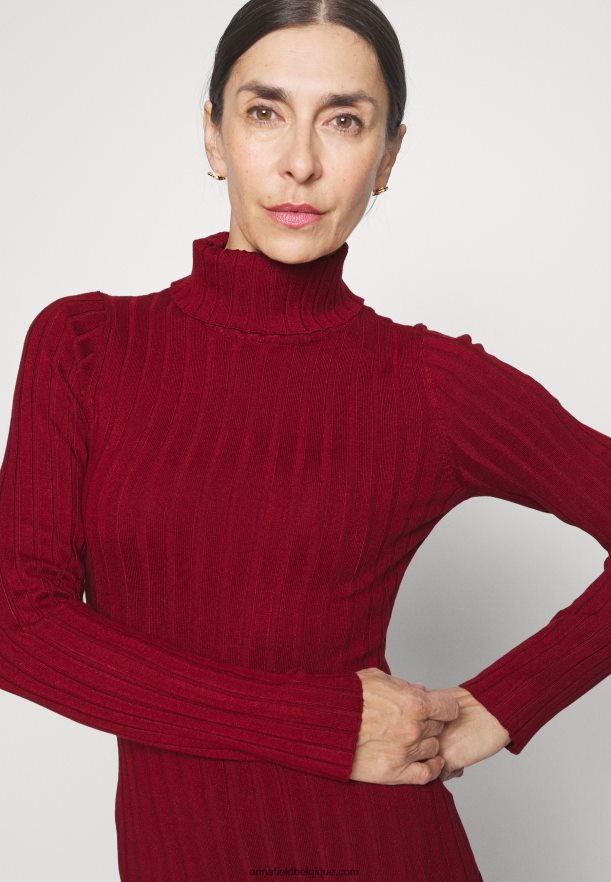 femmes pull rouge foncé Anna FieldNHH26B843