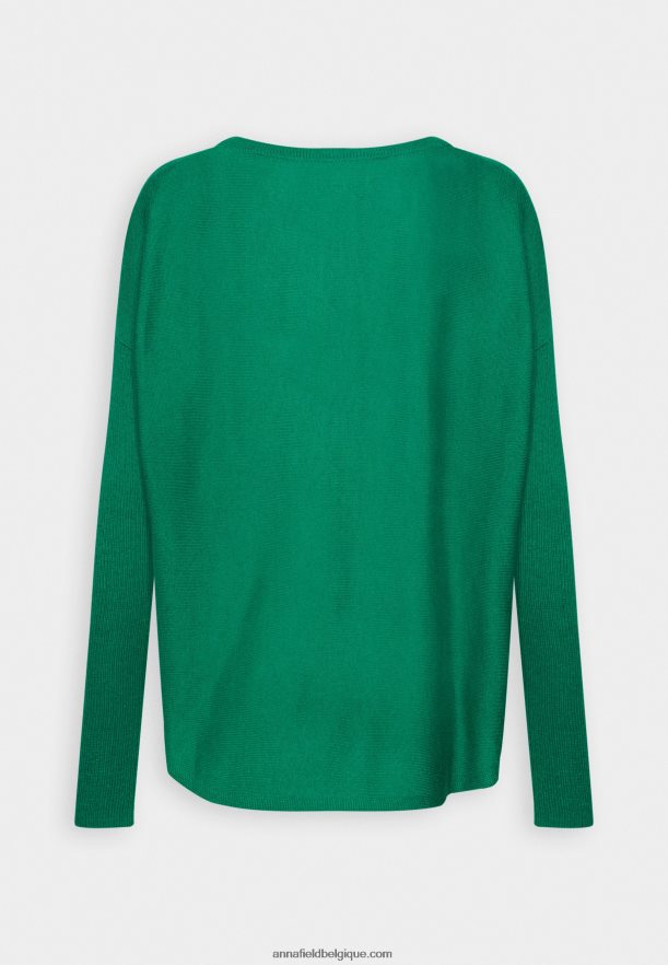 femmes pull vert Anna FieldNHH26B840