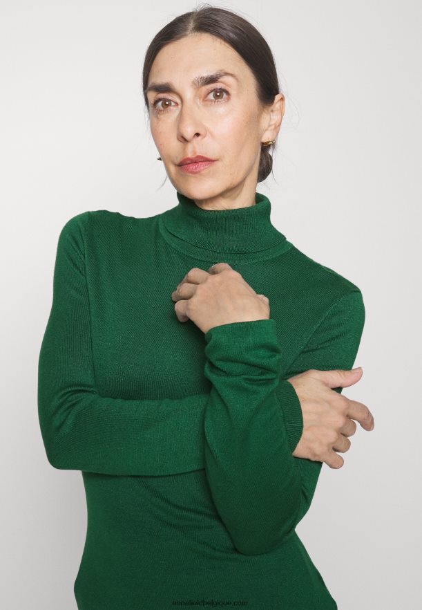 femmes pull vert Anna FieldNHH26B855