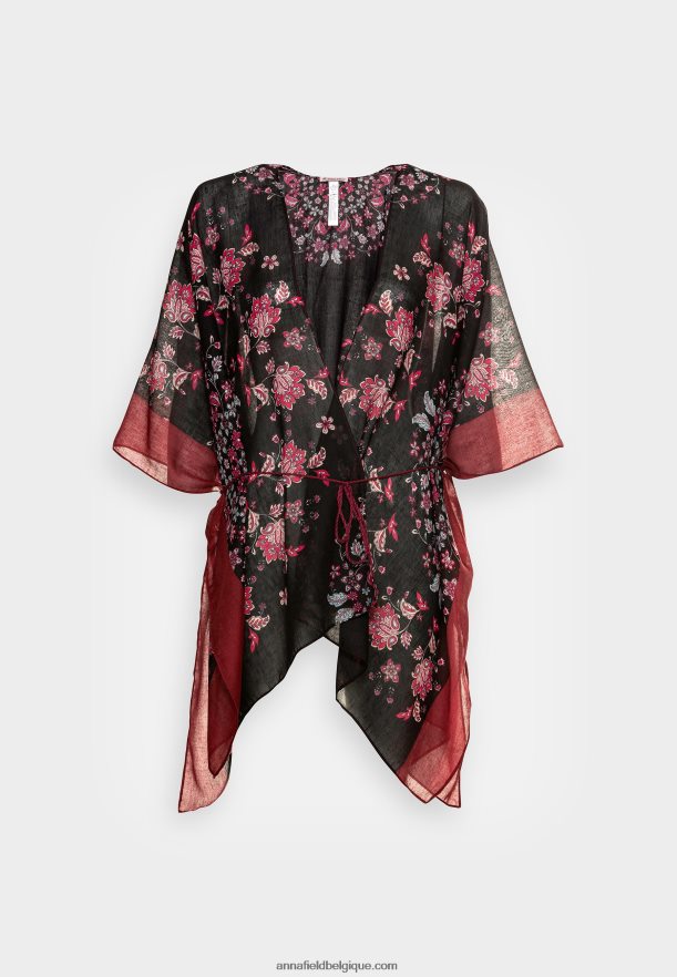 femmes veste d'été noir/bleu/rouge Anna FieldNHH26B709