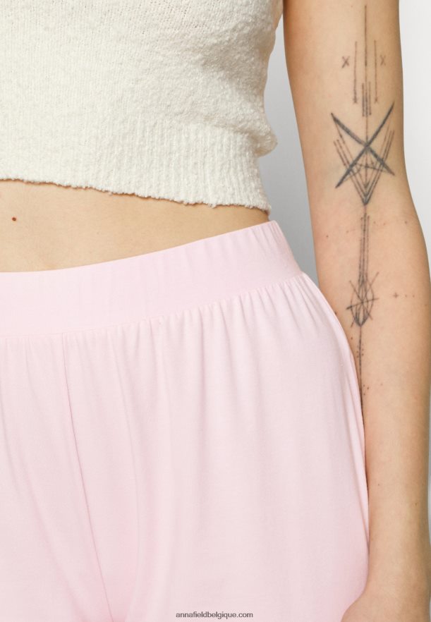 femmes Lot de 2 bas de pyjama noir/blanc Anna FieldNHH26B1075