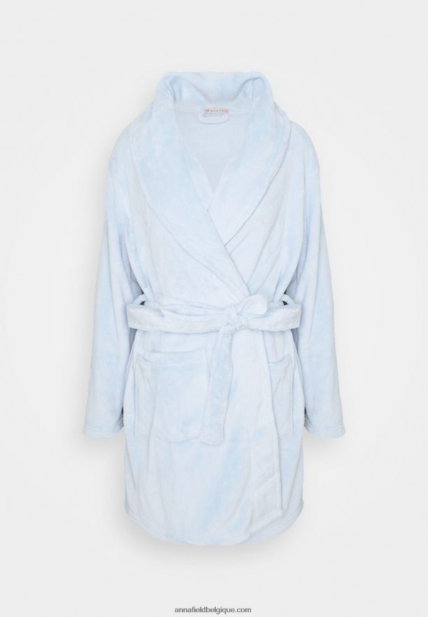 femmes dames en peluche peignoir robe de chambre bleu Anna FieldNHH26B1094