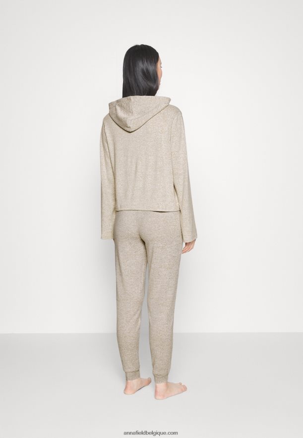 femmes ensemble pyjama marron Anna FieldNHH26B1067