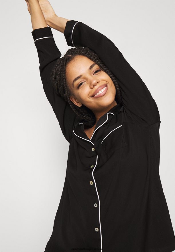 femmes ensemble pyjama noir Anna FieldNHH26B1072