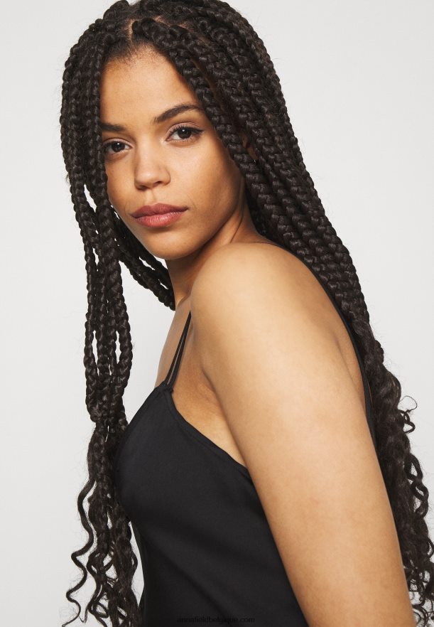 femmes nuisette de mariée nuisette noire Anna FieldNHH26B1040