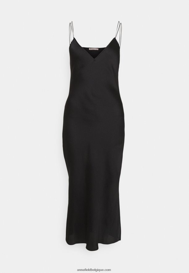 femmes nuisette de mariée nuisette noire Anna FieldNHH26B1040