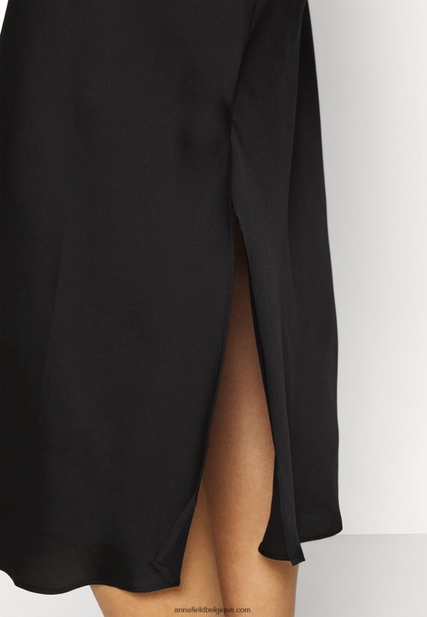 femmes nuisette de mariée nuisette noire Anna FieldNHH26B1040