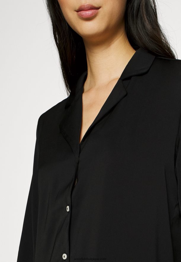 femmes nuisette noire Anna FieldNHH26B1055