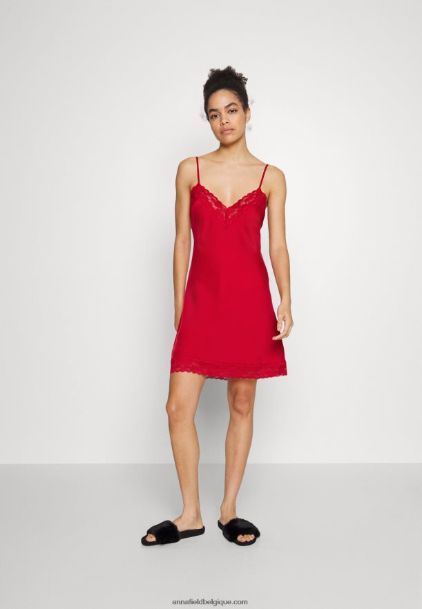 femmes nuisette rouge Anna FieldNHH26B1047