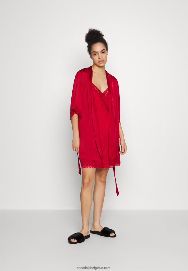 femmes nuisette rouge Anna FieldNHH26B1047