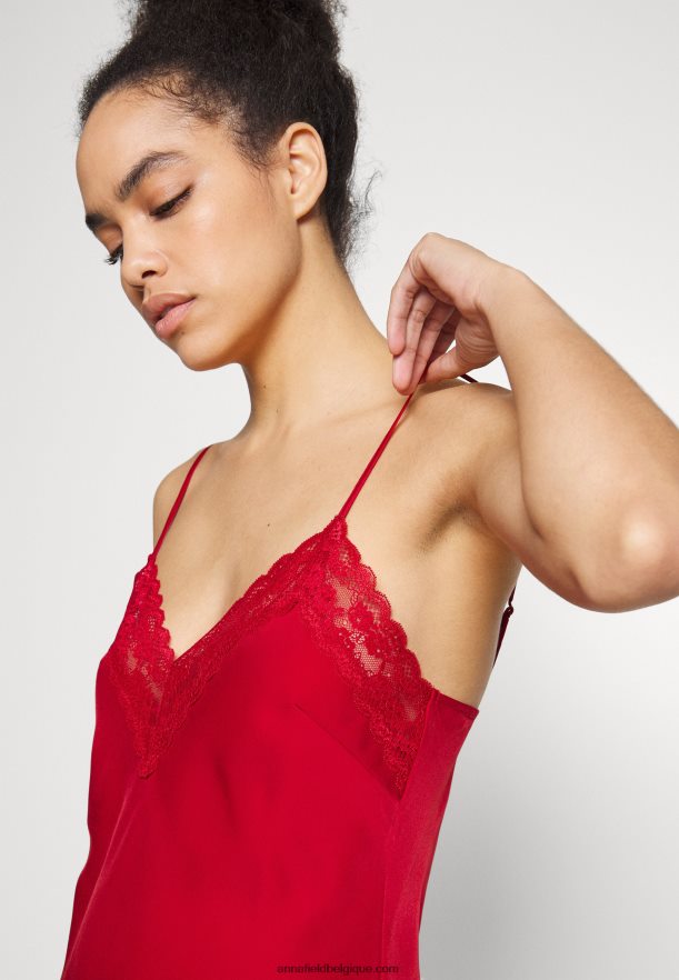 femmes nuisette rouge Anna FieldNHH26B1047