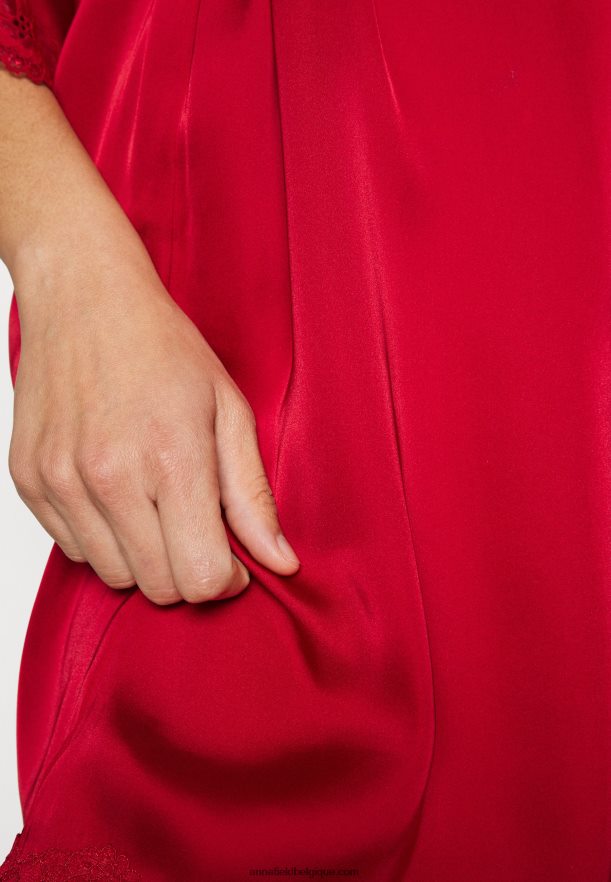 femmes nuisette rouge Anna FieldNHH26B1047