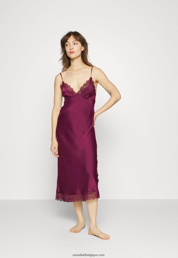 femmes nuisette violette Anna FieldNHH26B1043