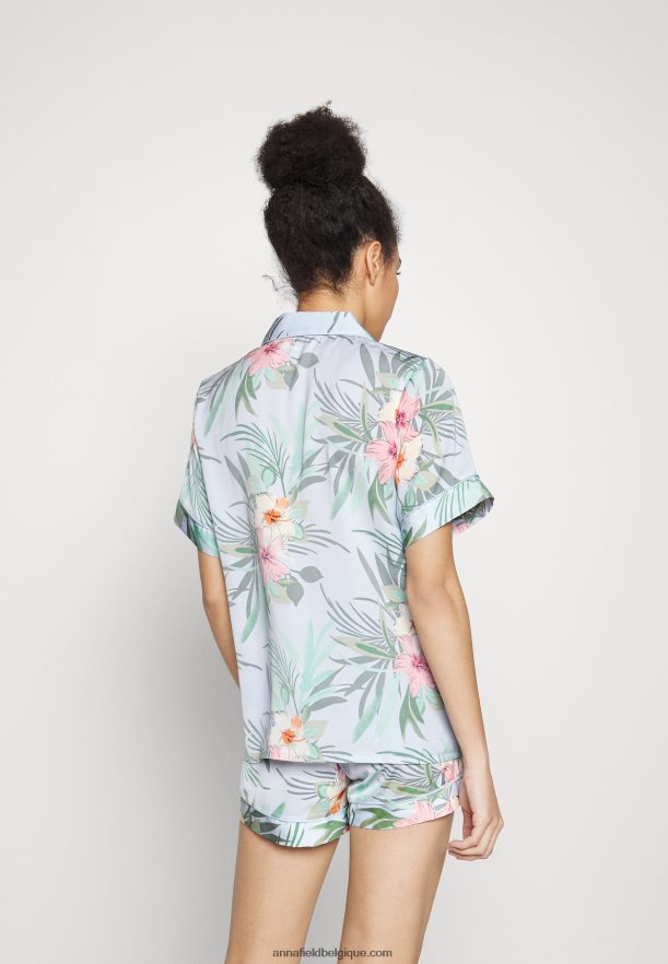 femmes pyjama bleu Anna FieldNHH26B1066