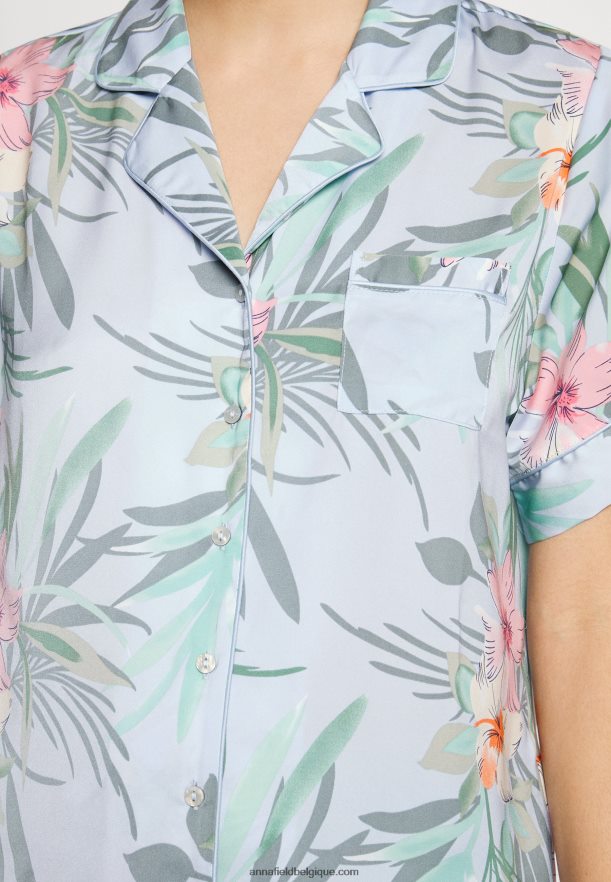 femmes pyjama bleu Anna FieldNHH26B1066