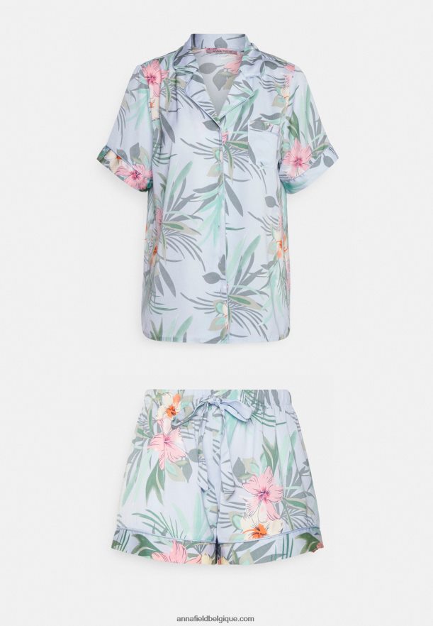 femmes pyjama bleu Anna FieldNHH26B1066