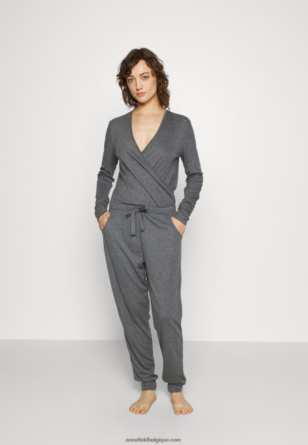 femmes pyjama gris foncé Anna FieldNHH26B1058