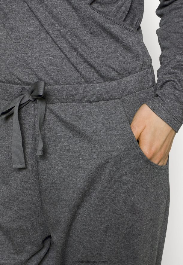 femmes pyjama gris foncé Anna FieldNHH26B1058