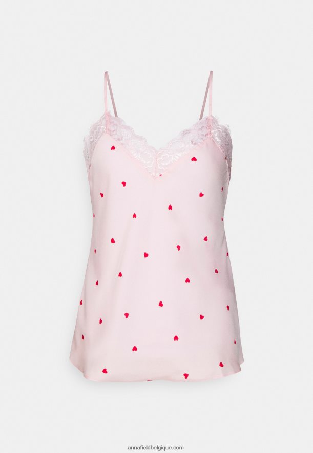 femmes pyjama rose Anna FieldNHH26B1063