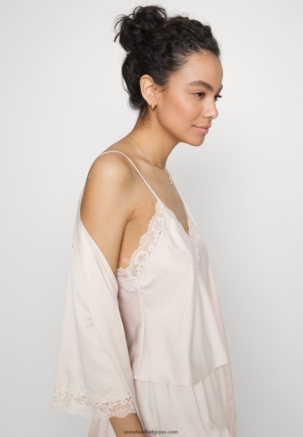 femmes robe de chambre blanc cassé Anna FieldNHH26B1078