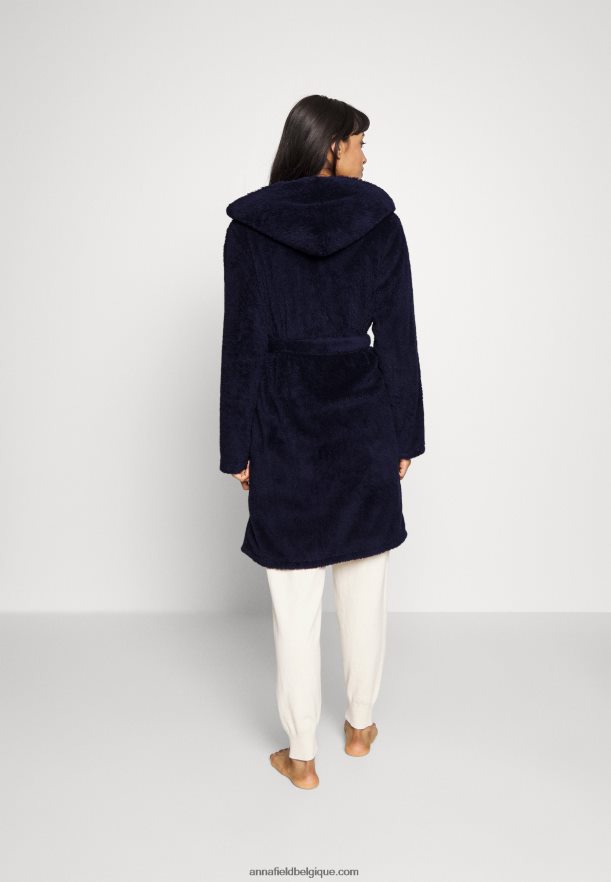 femmes robe de chambre bleue Anna FieldNHH26B1077