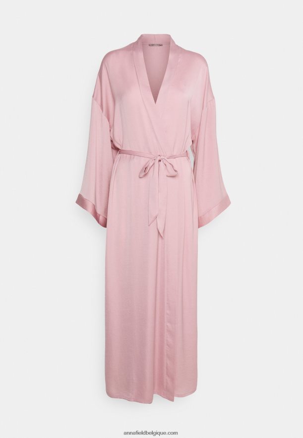 femmes robe de chambre de mariée robe de chambre rose Anna FieldNHH26B1080