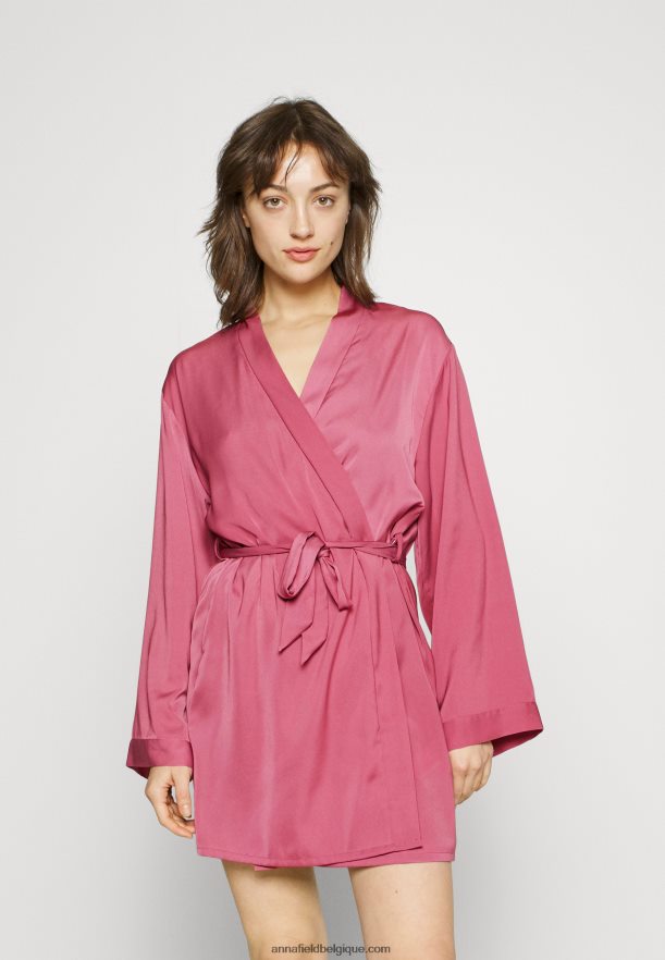 femmes robe de chambre rose Anna FieldNHH26B1081