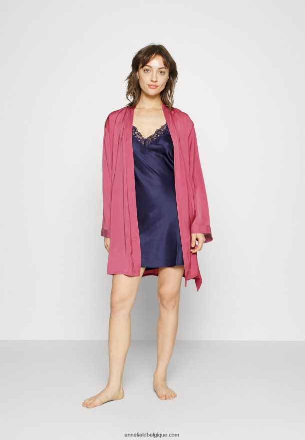 femmes robe de chambre rose Anna FieldNHH26B1081